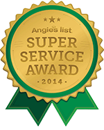 Super Service Award Angie's List 2014